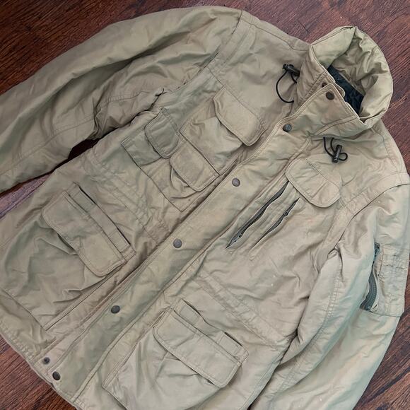 90s Universal Studios Japan Tactical Jacket Multi pocket Utility Men's Small - Picture 10 of 12